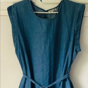 brand new denim dress